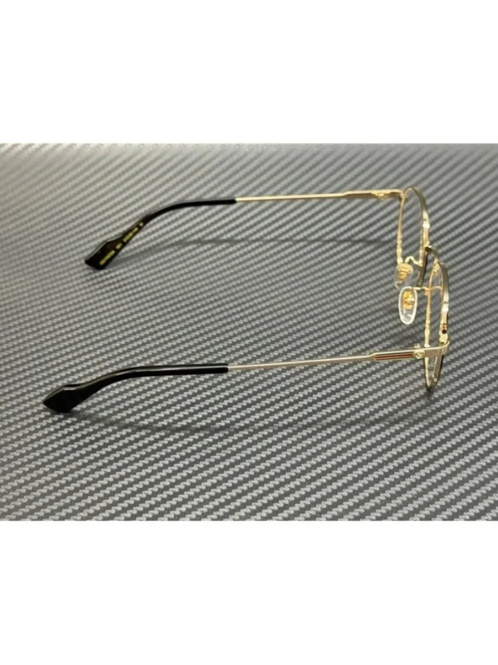 New Gucci Men Gold Eyeglasses 51-20-145